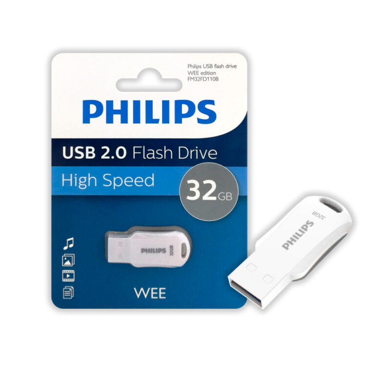 Pendrive Phillips Wee 32GB 2.0 azul