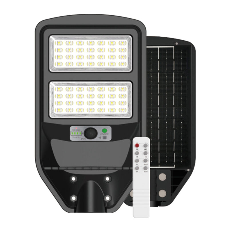 Luminaria solar Logic 100W c/brazo