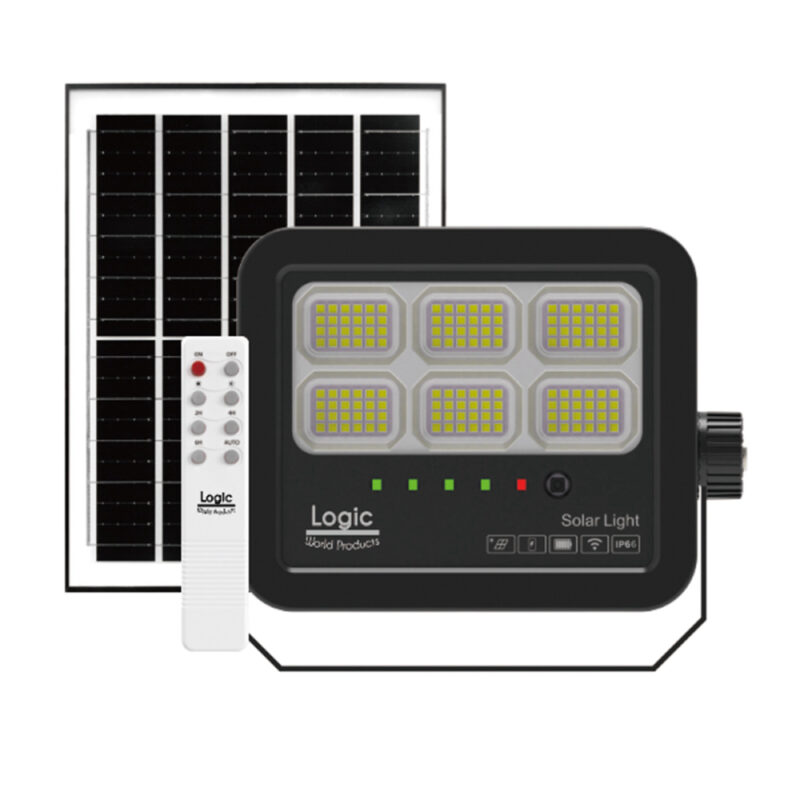 Proyector solar Ecoluz Logic 30W luz fría