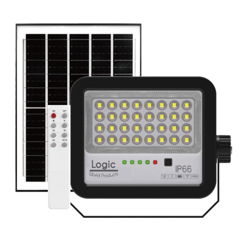 Proyector solar Ecoluz Logic 50W luz fría
