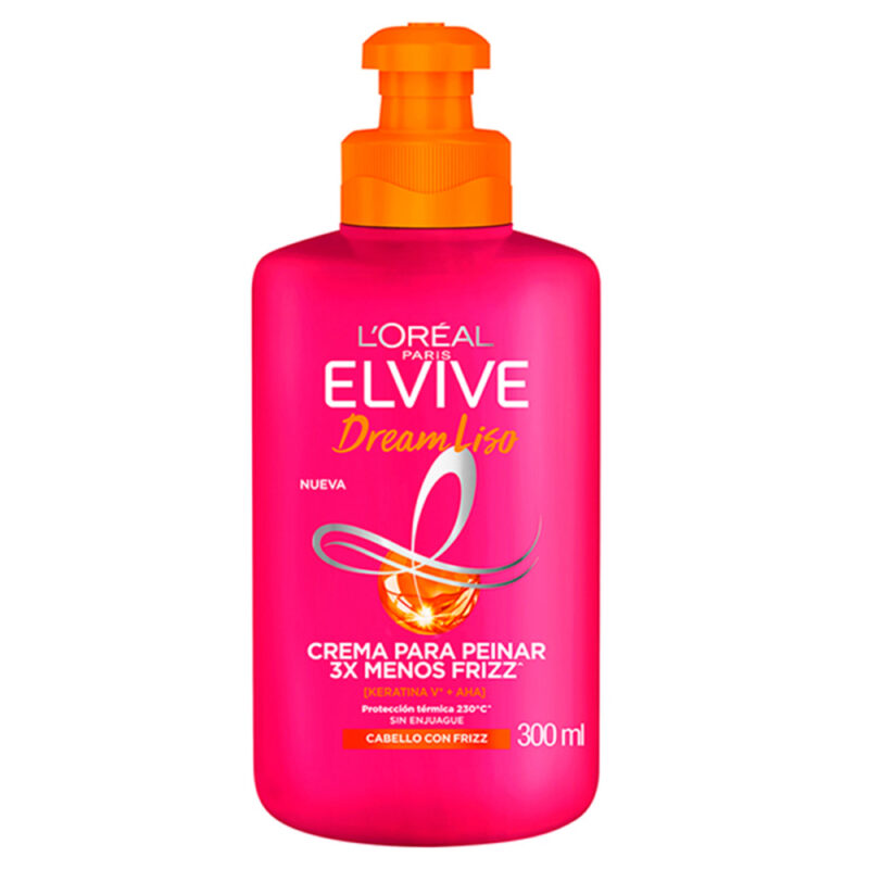 Crema Para Peinar Elvive Dream Liso 300ml