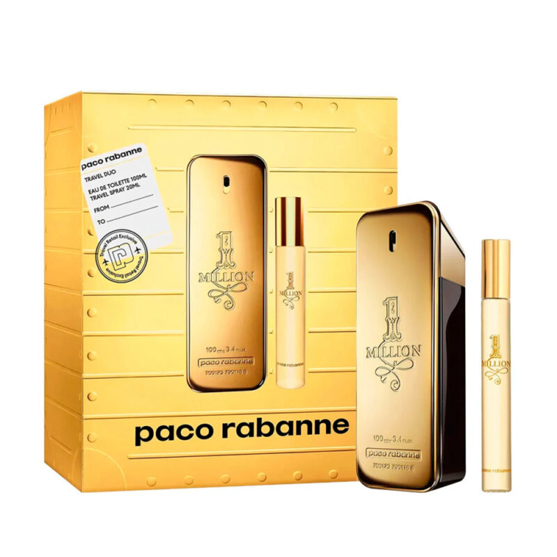 Estuche Paco Rabanne One Million DTdt 100ml+ Miniatura 10ml