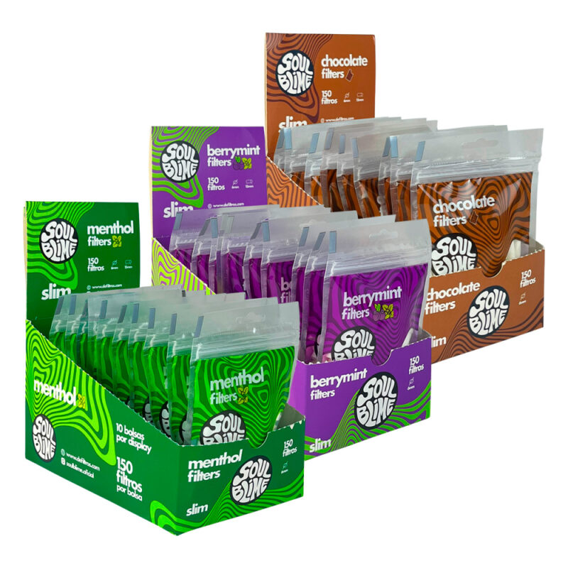Filtro Slim Soul Blime 10x150un