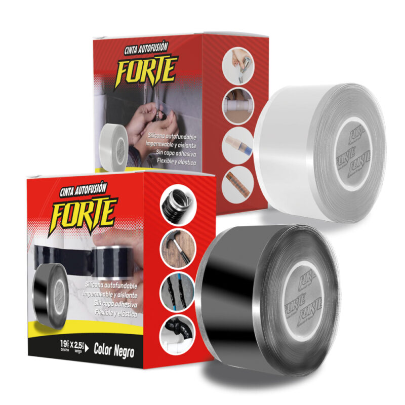 Cinta Autofusión Forte 19mm x 2,5m