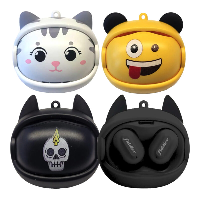 Audífono Bluetooth Fiddler Con Diseños