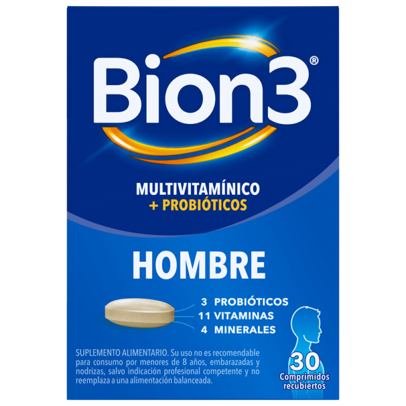Multivitaminico Bion3 gender hombre 30 comprimidos