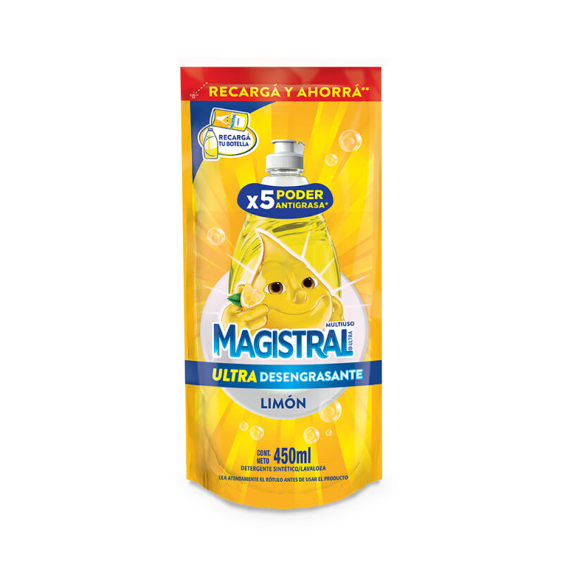 Lavaloza Magistral Ultra Limón 450ml