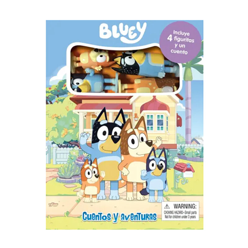 Libro BBC Bluey cuentos y aventuras