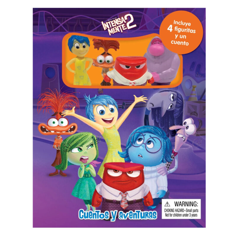 Libro disney Intensamente 2 cuentos y aventuras