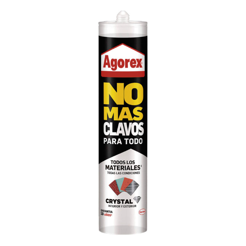 No Mas Clavos Agorex para todo Crystal cartucho 290g