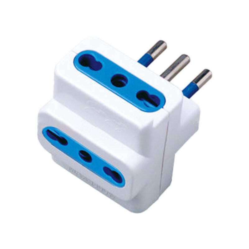 Adaptador Bipaso Triple Macrotel 10/16 2500W Protector