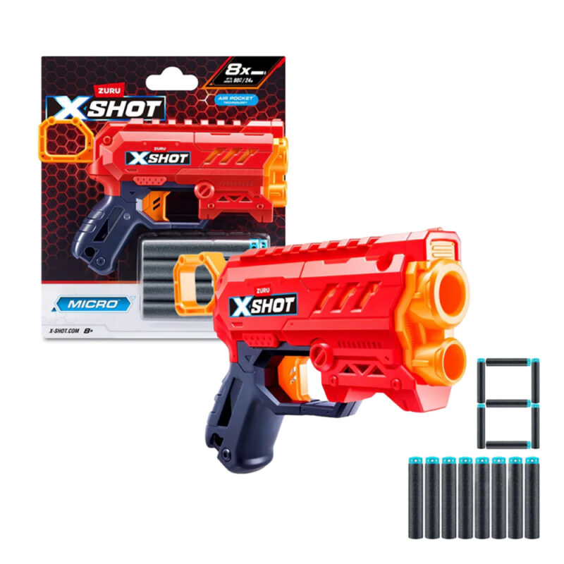 Lanzador Micro Lanza Dardos X-SHOT