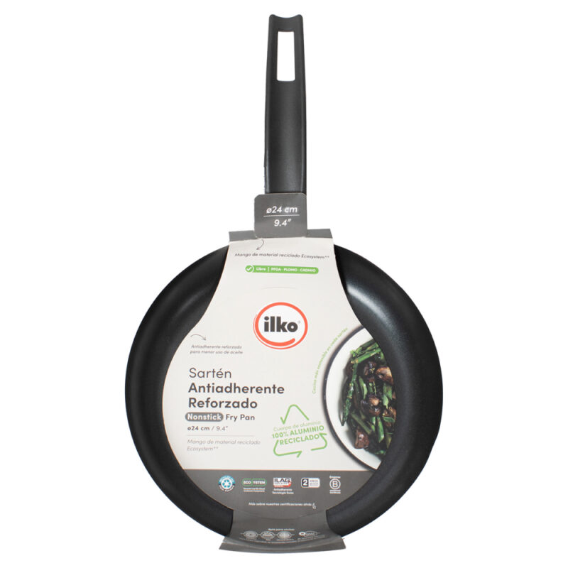 Sartén Aluminio Reciclado Ilko 24cm Grey Everyday