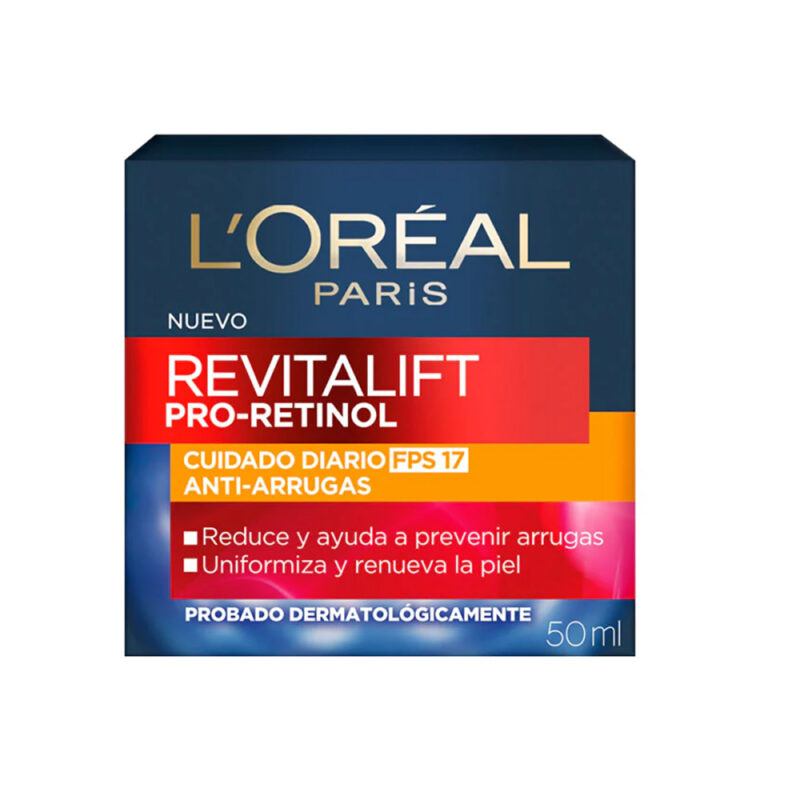 Skin Care Loreal Crema Dia Rostro Retinol 50ml