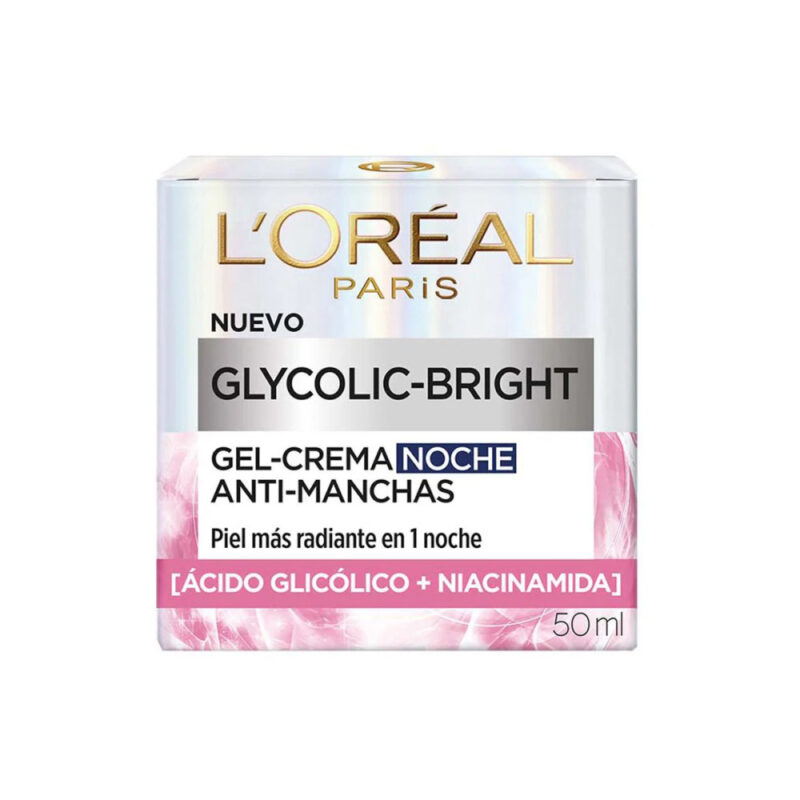 Skin Care Loreal Crema Noche Glycolic Bright 50ml
