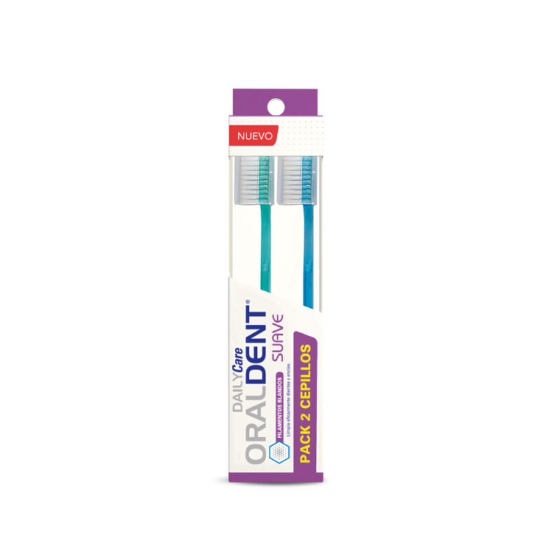 Pack Cepillo Oraldent Suave x2ud