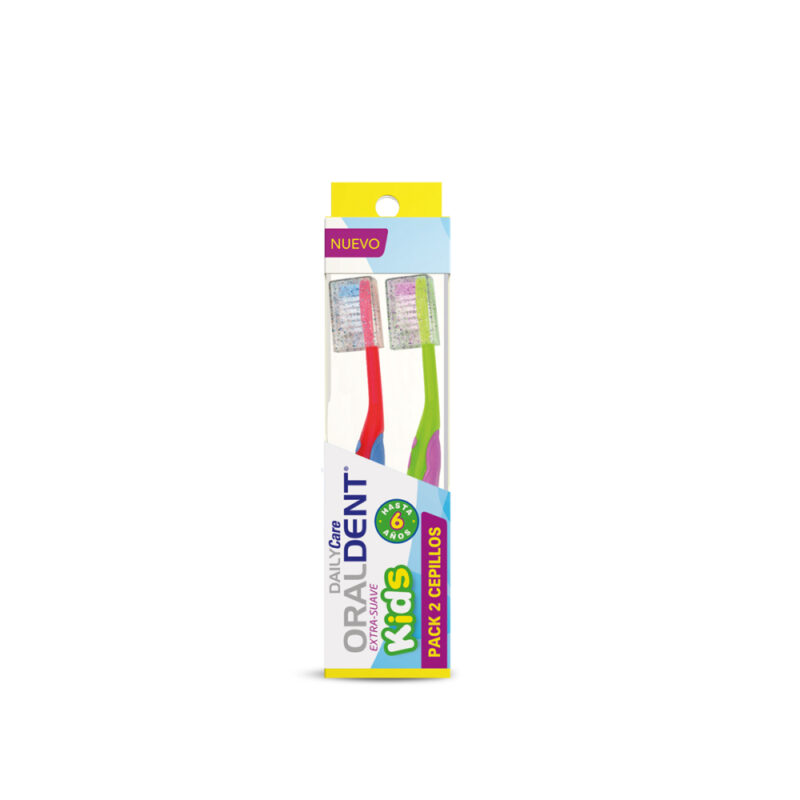 Pack Cepillo Oraldent Kids x2ud