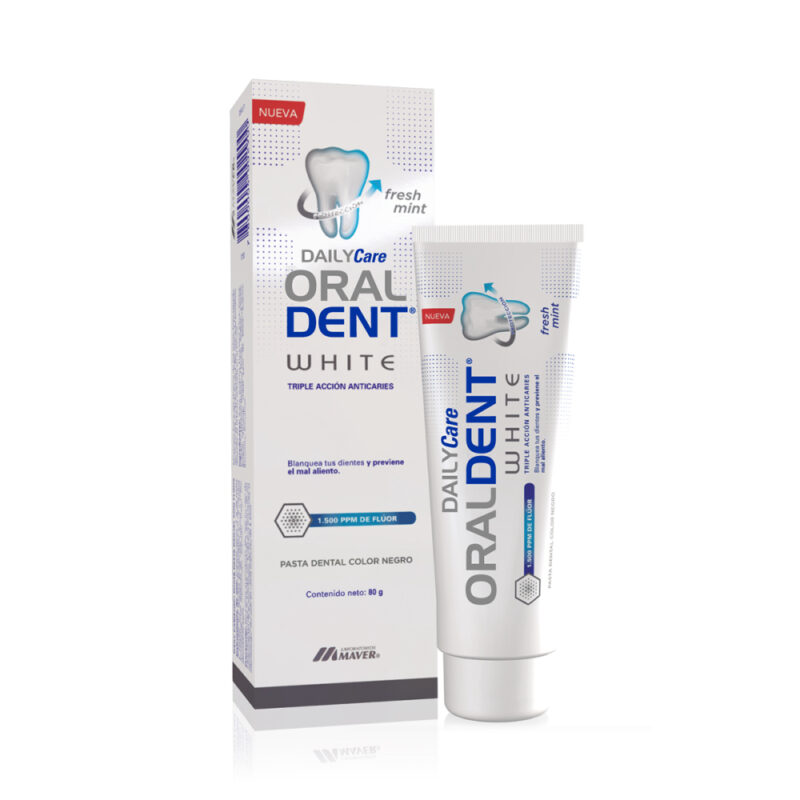 Pasta Dental Oraldent Withe 80gr
