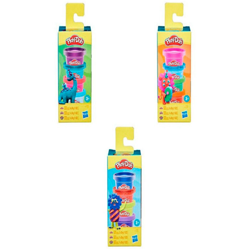Play Doh Hasbro Mini pack De Colores 4 Latas