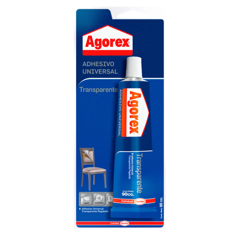 Pegamento Agorex Transparente 90ccx1ud