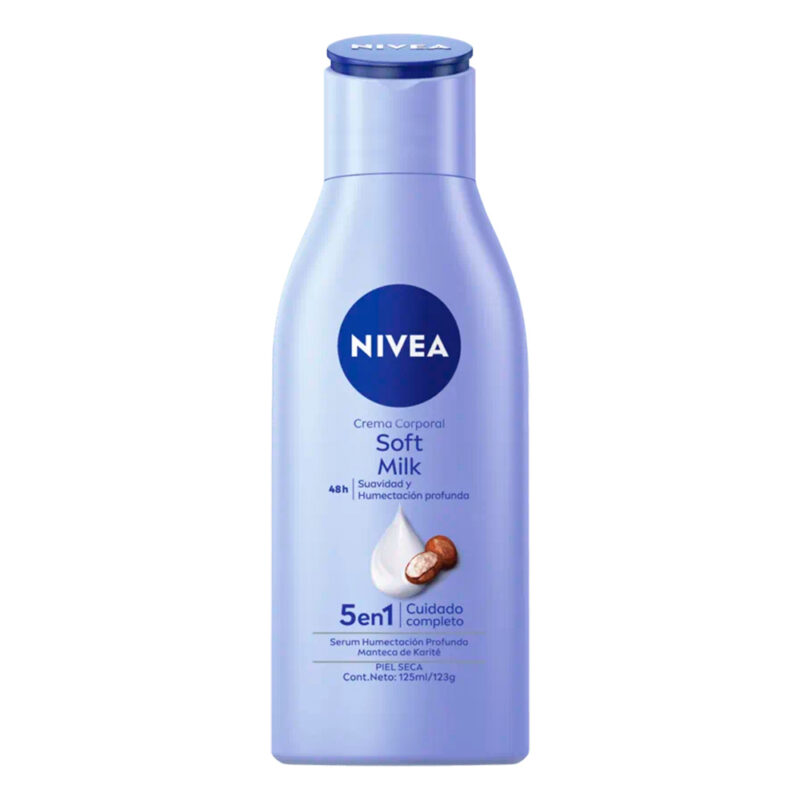 Crema Corporal Nivea Soft Milk 125ml
