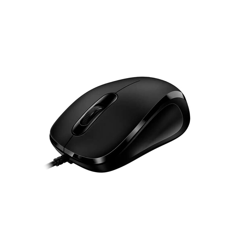 Mouse Genius Con Cable USBb Black