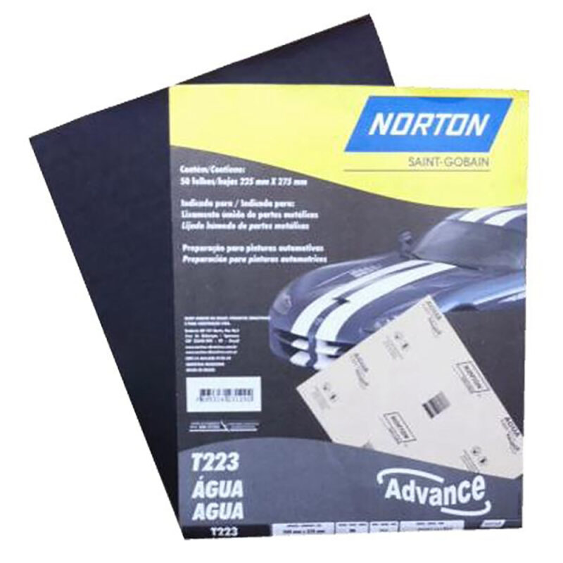 Lija Agua Norton T223 280g x50ud