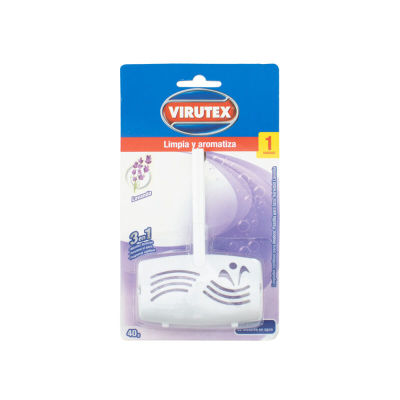 Limpiador Indoro Taza Virutex canasto lavanda