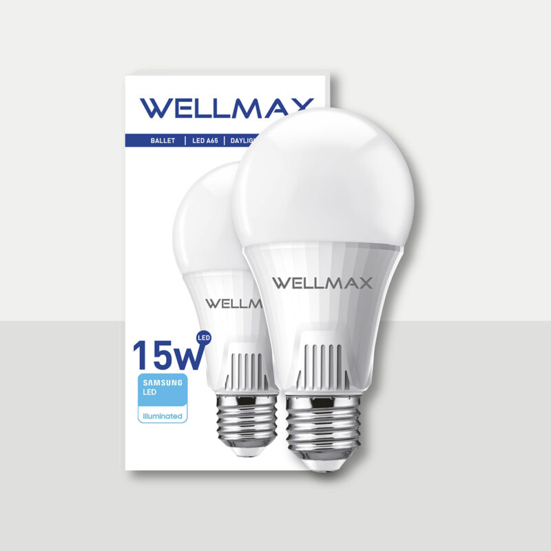 Ampolleta led 15w Wellmax luz fria
