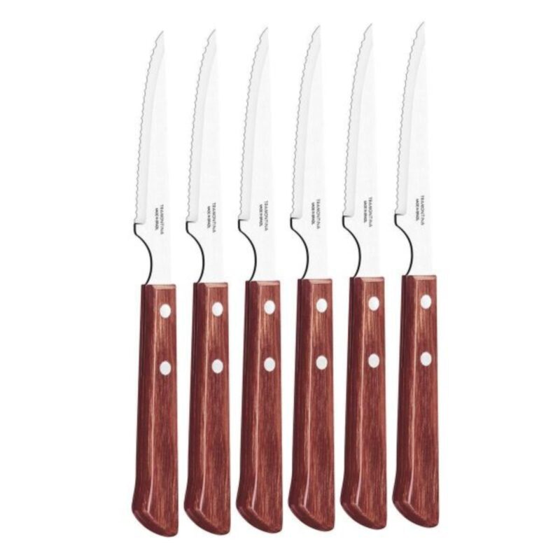 Pack cuchillo Tramontina 6P asado x6ud