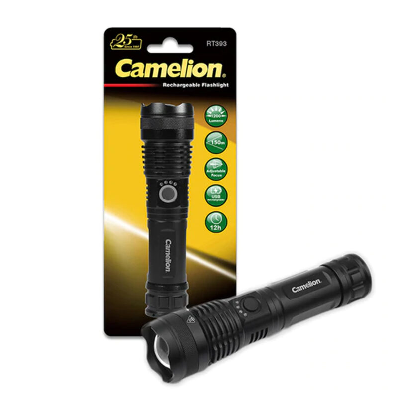 Linterna Camelion recargable led RT393-TB