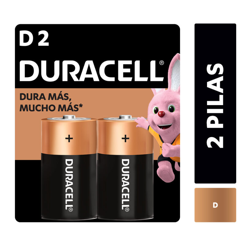 Pila alcalina Duracell blíster Dx2