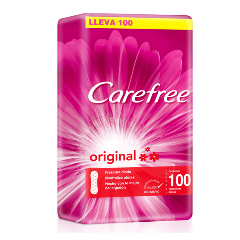 Protector diario Carefree original 1x100ud
