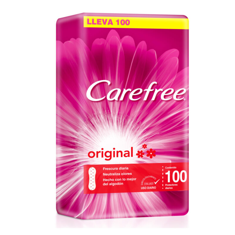 Protector diario Carefree original 1x100ud