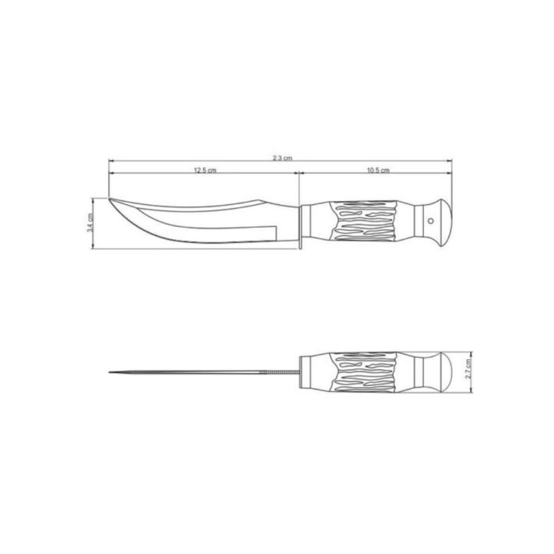 Cuchillo Tramontina deportivo Outdoor 5pulgadas