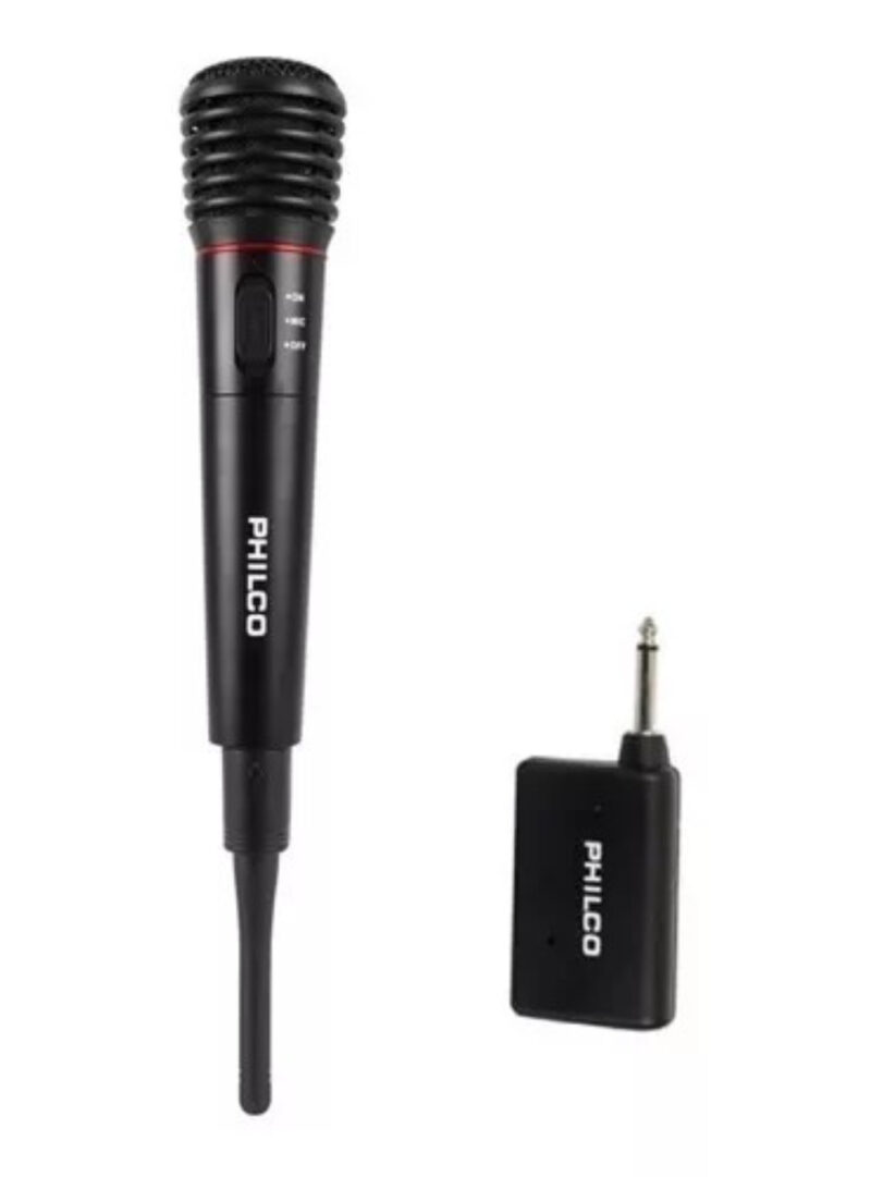 Micrófono Philco alambrico/inalambrico VHF/FM