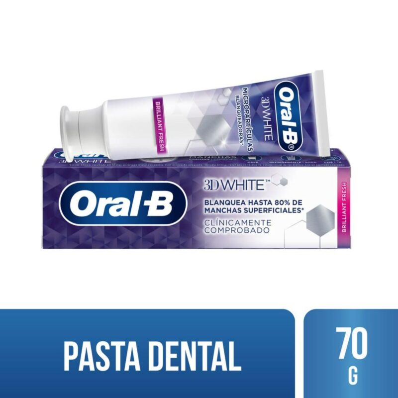 Pasta dental Oral B 3Dwhite brilliant 70gr