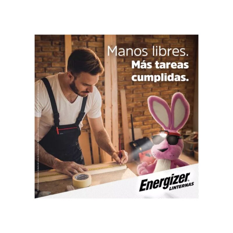 Linterna M/libres 400 Lumens Energizer Industrial