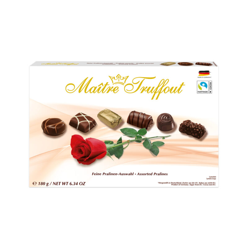 Est. Pralines Maitre Truffout Surtidos rosa 180g