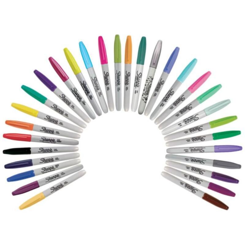 Sharpie ruleta TIE DYE caja x30 ud