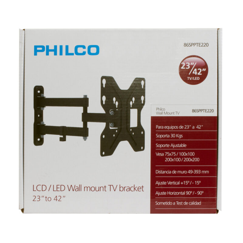 Soporte TV Philco 23 a 42 pulgadas