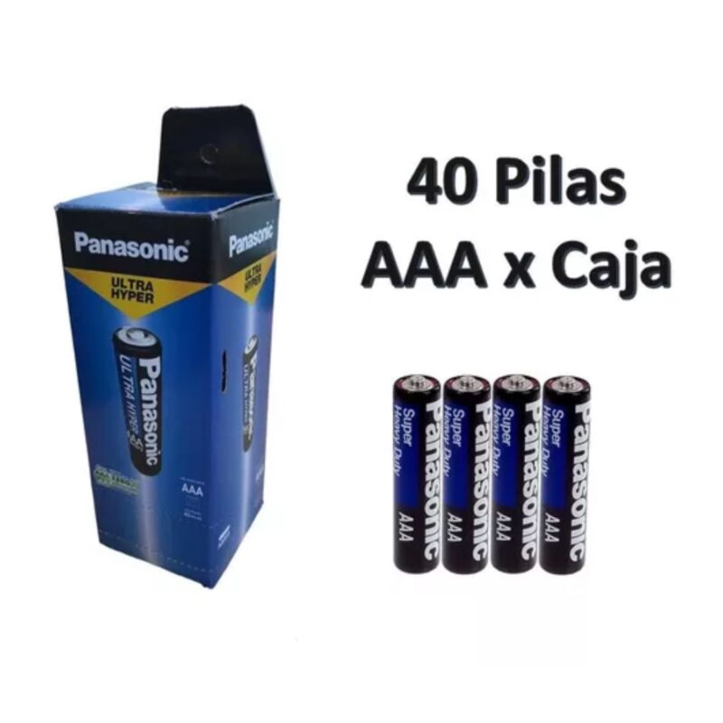 Pila convencional Panasonic AAAx40