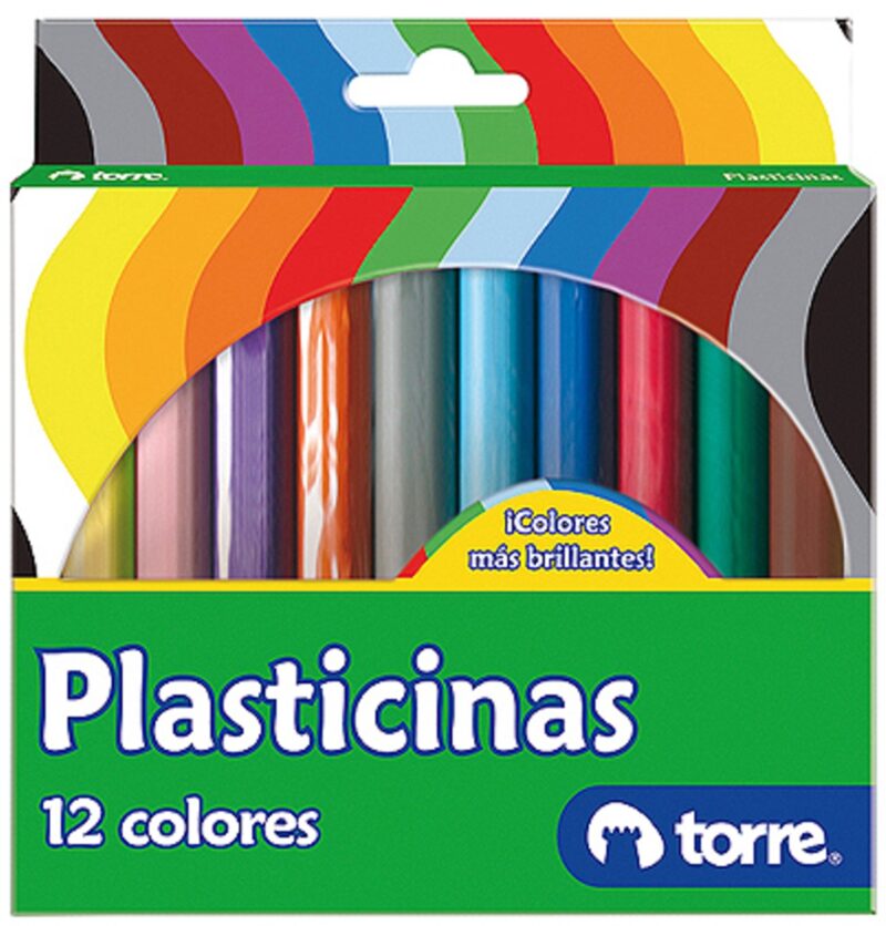 Plasticina Torre Imagia 12 colores x1ud