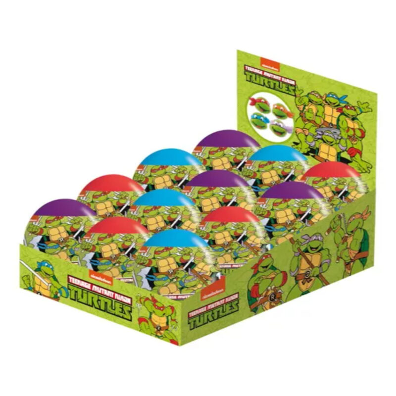 Huevo sorpresa Tortugas Ninjasx12unidades