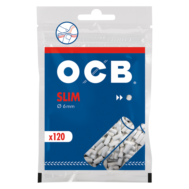Filtro slim 6mm OCB x10