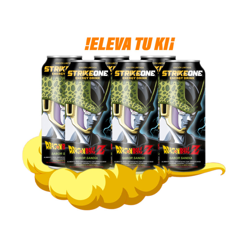 Bebida energética StrikeOne DragonBall Z 6x473ml sabor sandía