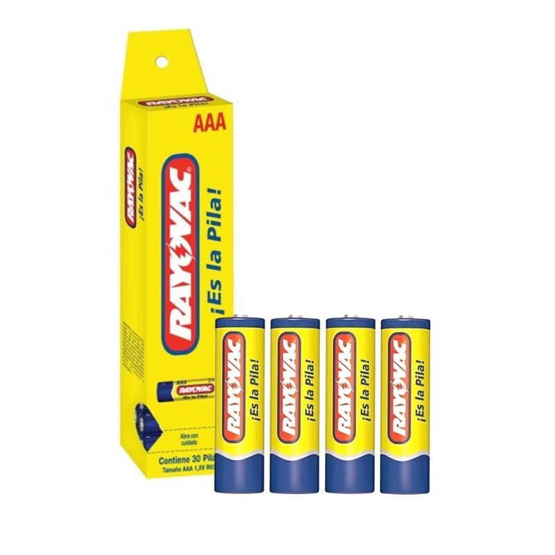 Pila convencional Rayovac AAA x30