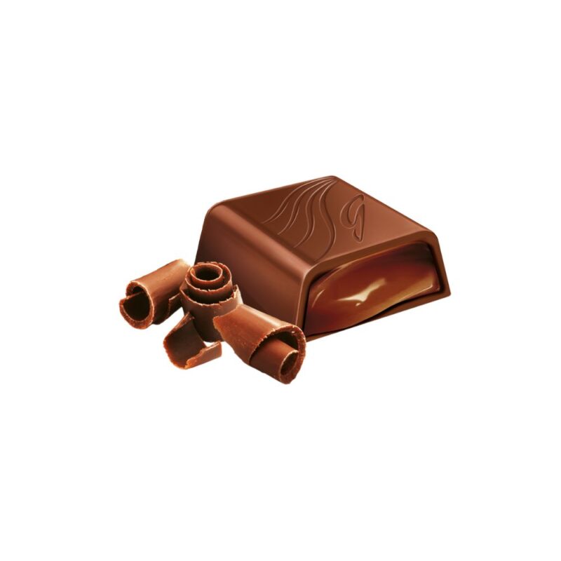 Cuadraditos de chocolate rellenos sabor Choco Choco 1Kg