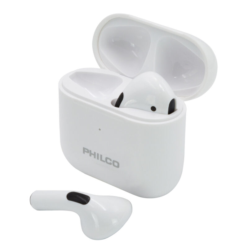 Audífonos Philco True Wireless touch blanco