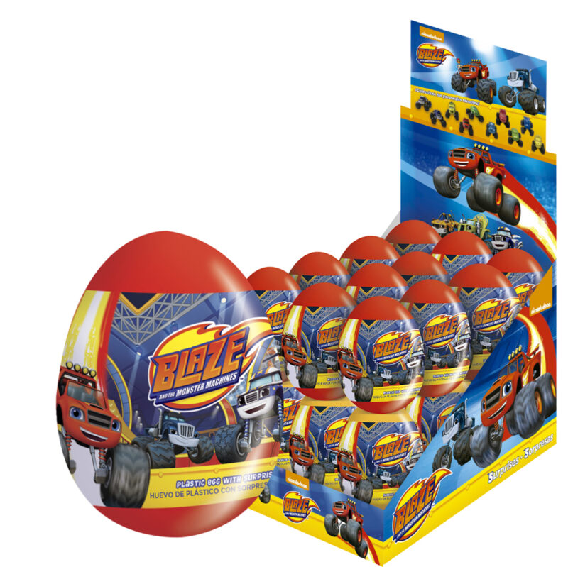 Huevos sorpresas Blaze X24 Sin Caramelos